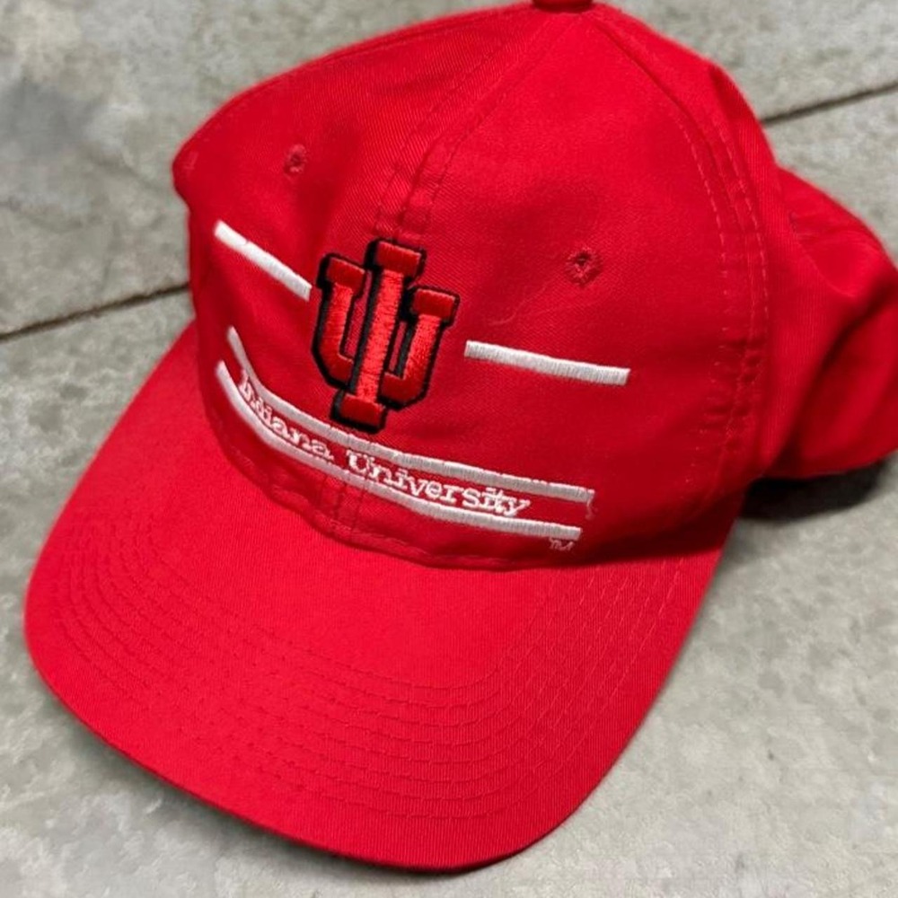 Vintage 90s Indiana University The Game SnapBack Hat
